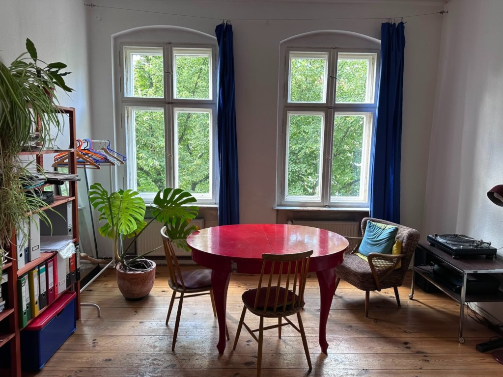 Flat Neukölln Herrfurthstrasse - Wohnzimmer