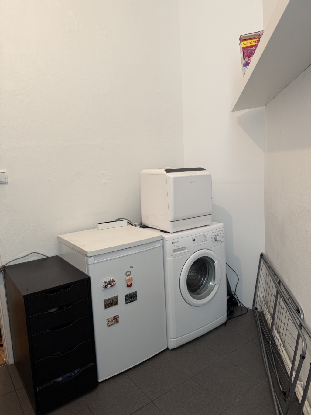 Nachmieter gesucht: Fully Furnished 1-Room Flat in Neukölln/Schillerkiez (€510 p.P. / €1.020 Total) – Weisestraße 65, 12049 Berlin Neukölln – Vorschaubild 4