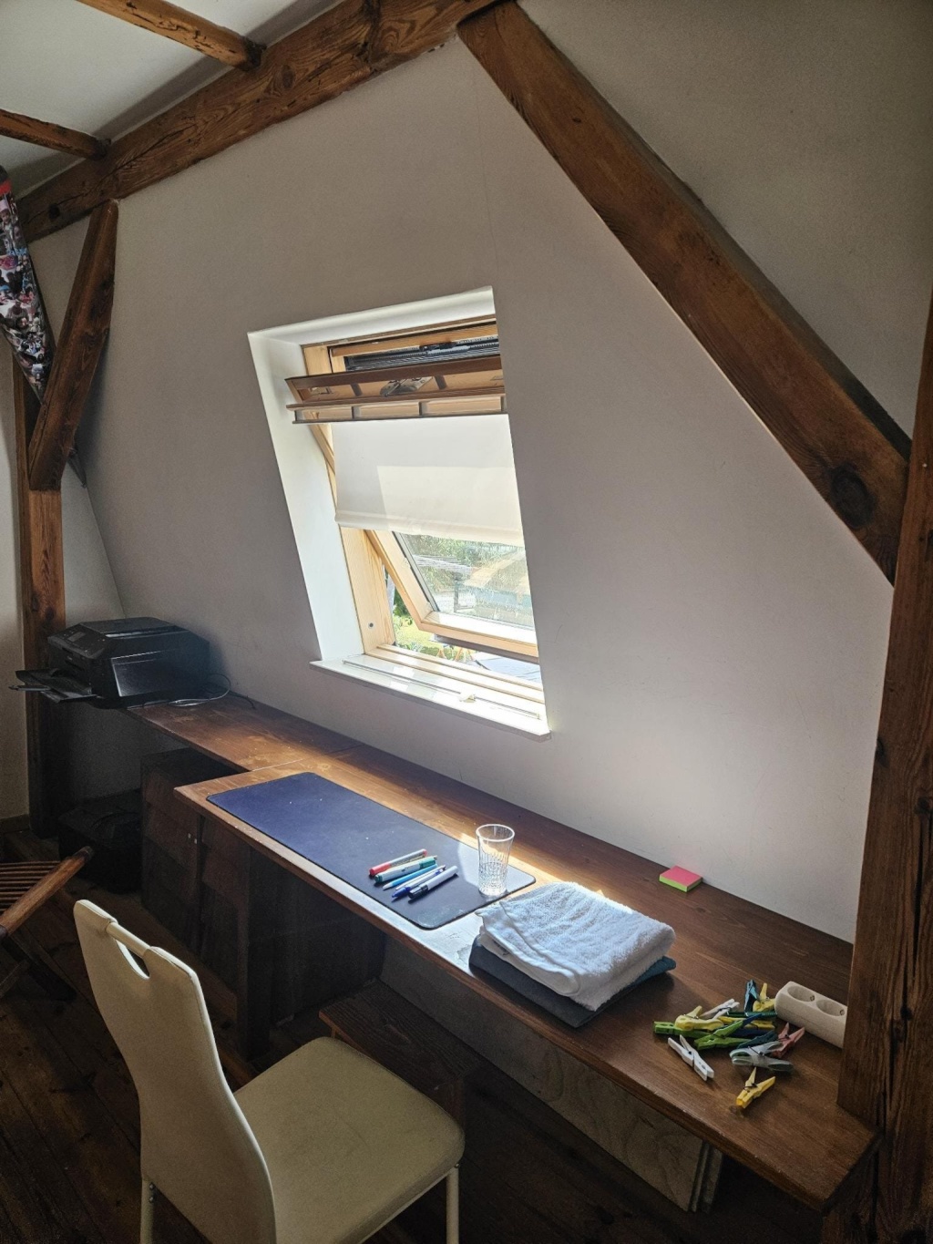 Flatshare Erkner Unter den Birken - Coworking-Bereich im OG