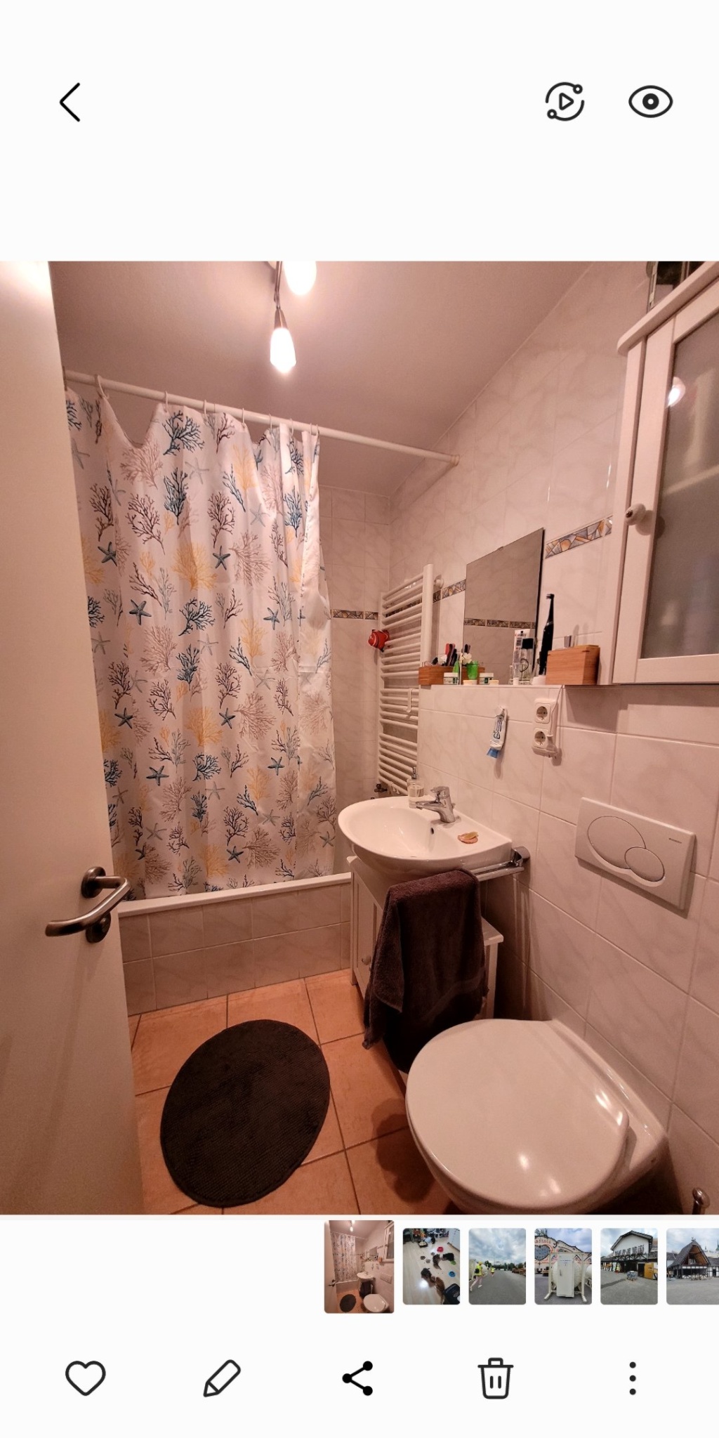 Wohnung Glockenbach Arndtstraße 14 - Badezimmer