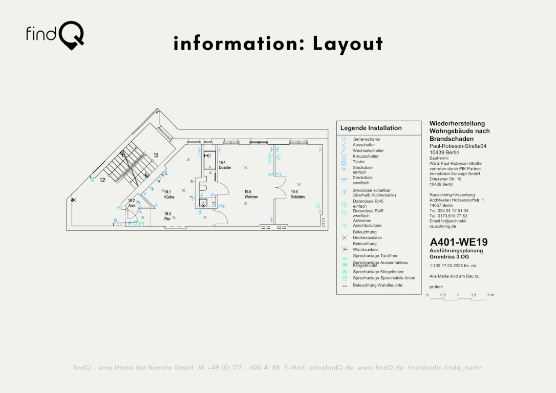 Wohnung Berlin Paul-Robeson-Str. 34 - Layout