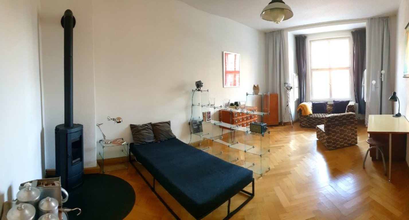 Flatshare Au-Haidhausen Auerfeldstr - Erkerzimmer mit Kamin