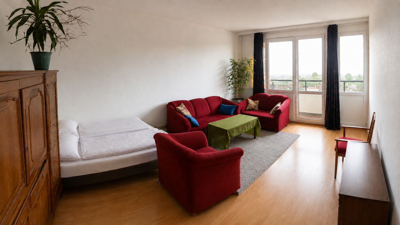Cozy flat in central Kreuzberg, bright, amazing view, fully furnished