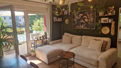 Voll möblierte 3-Zimmer-Wohnung mit Balkon zur Zwischenmiete in Frankfurt/Nordend (01/10 - 15/11)