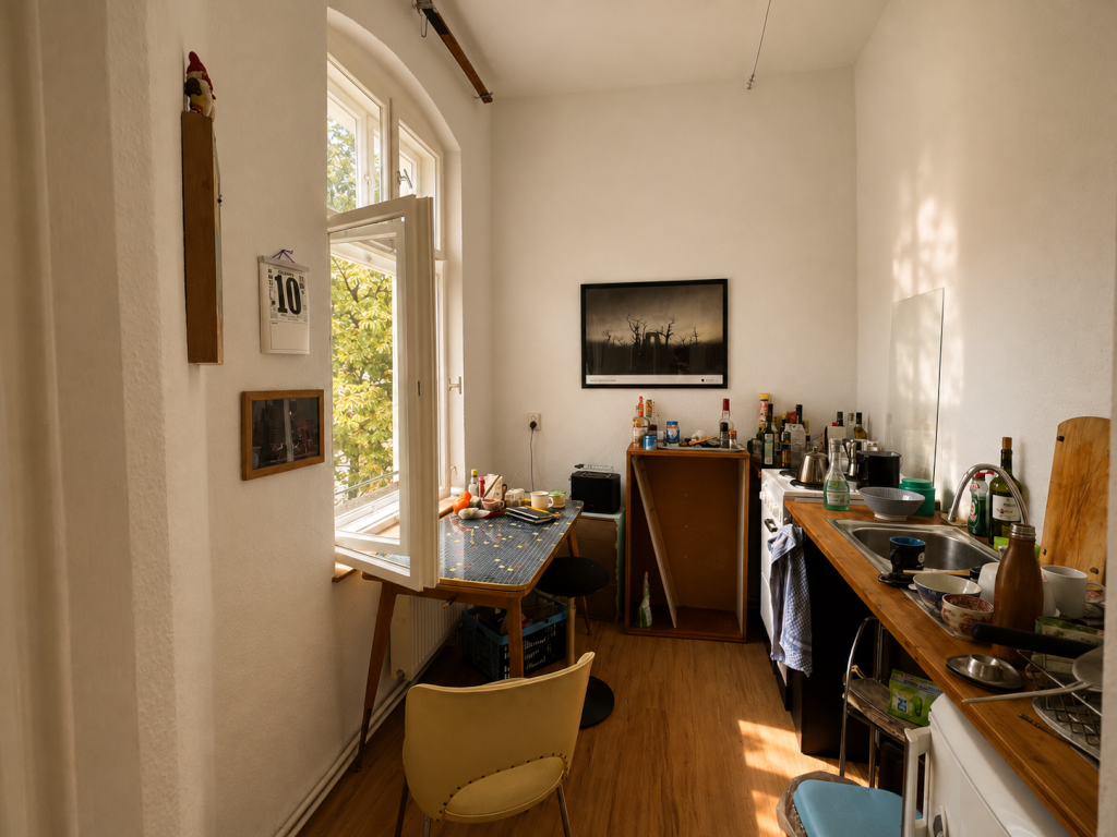 Central Private Studio Apartment - Peaceful Top Floor – Driesenstrasse, 10439 Berlin Prenzlauer Berg – Vorschaubild 3