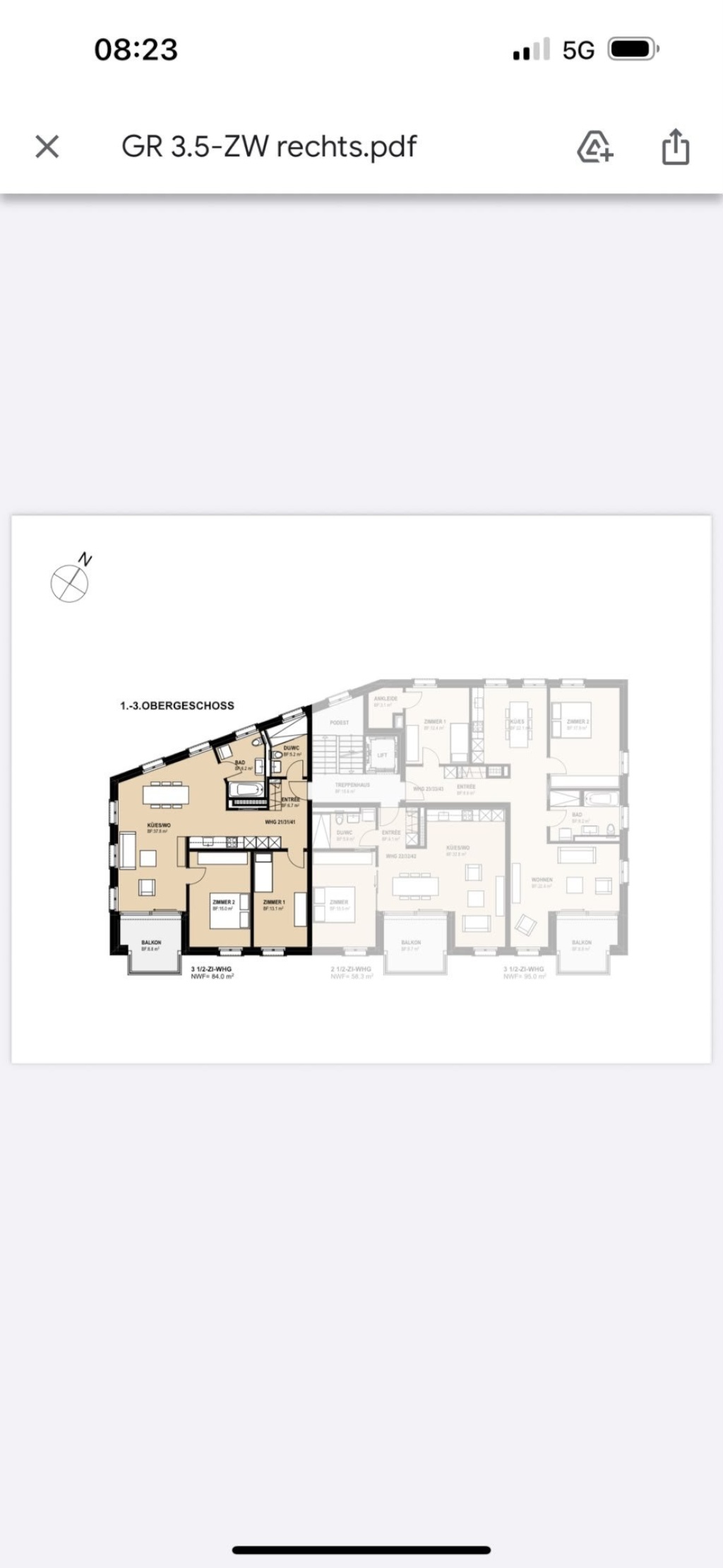 Habitación en WG St. Gallen Wassergasse 53 - foto 15