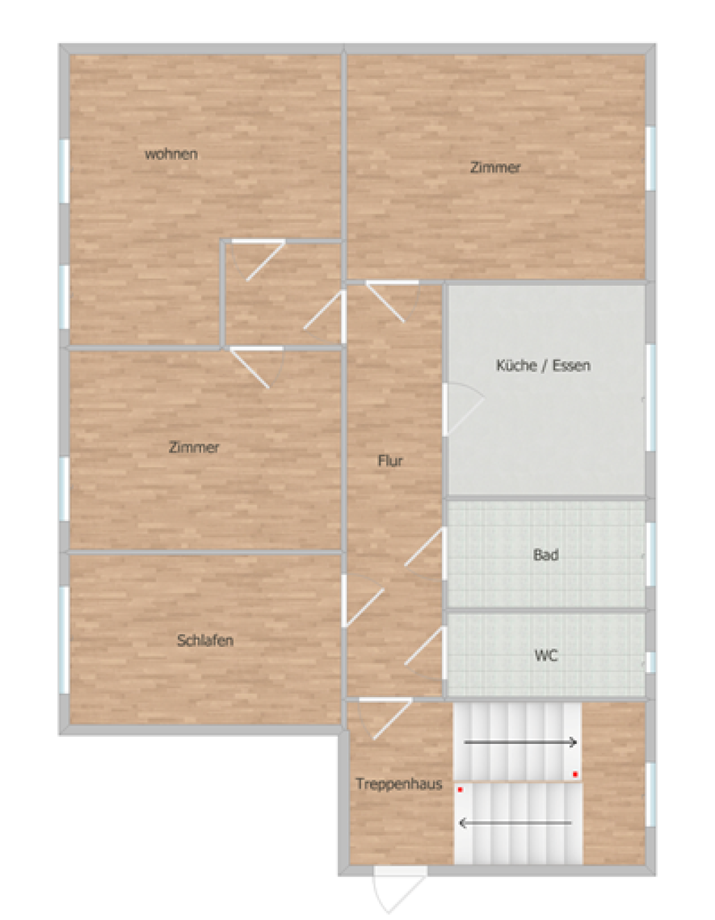 Flat Bleiweiß Augustenstraße 3 - Grundriss