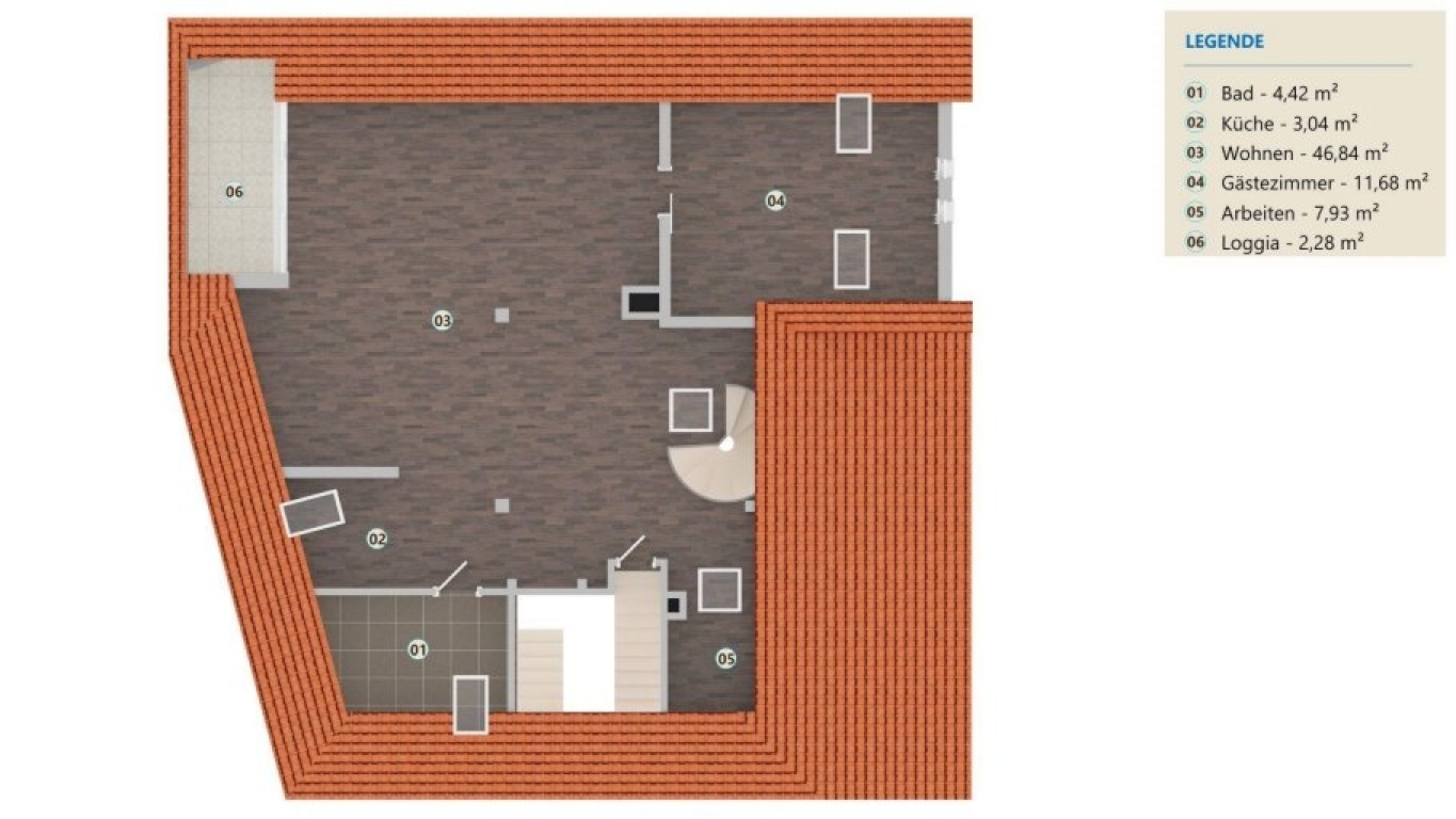 WG-taugliche 6-Zimmer-Wohnung – Daimlerplatz, 70372 Stuttgart Bad Cannstatt – Vorschaubild 14