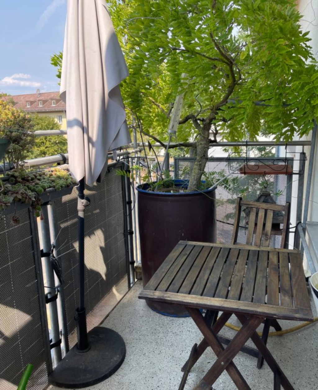 Flat Gießen Clevelandstr. - Balkon (Westseite)
