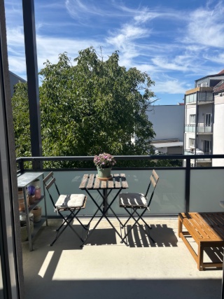 Befristete ,möblierte 2-Zimmer Wohnung mit Balkon für 1 Jahr — photo 1