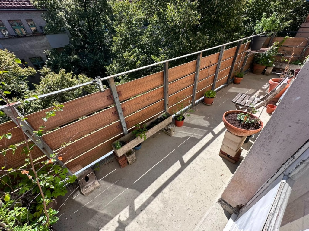 Flat Neukölln Herrfurthstrasse - Balkon