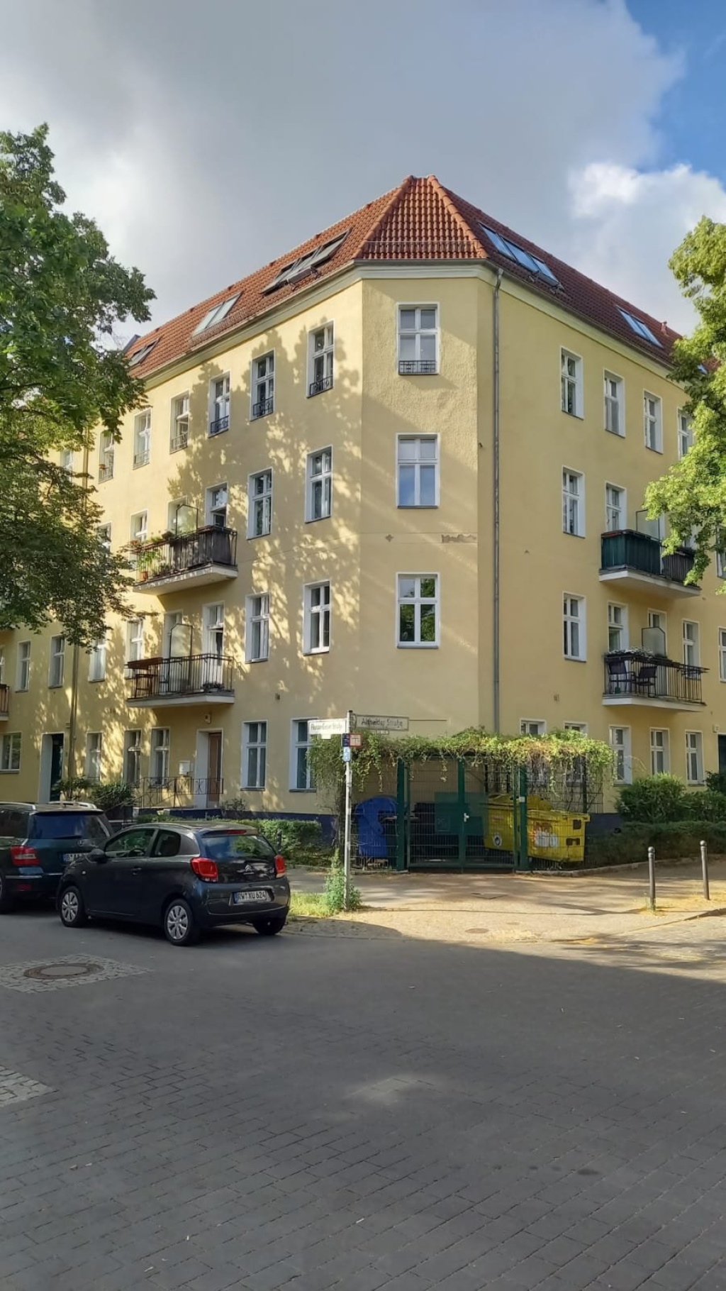 niedliche möblierte Wohnung in ruhiger Seitenstraße Sbhf Adlershof