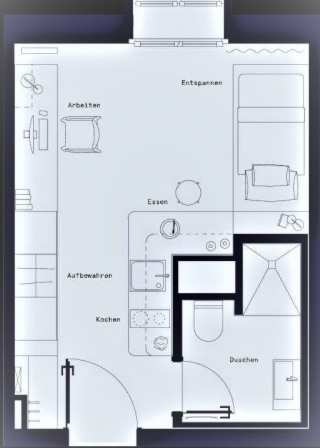 Unbefristet Hauptstadtwohnen** 13355 BERLIN ** TOP CITY-SINGLE-STUDIO im 5.OG — photo 1