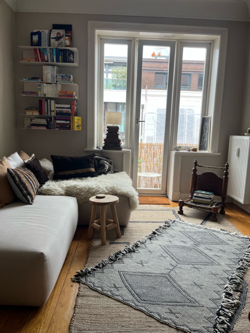 Apartamento Ottensen Borselstraße 1 - Wohnzimmer