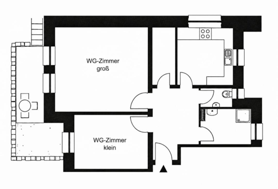Neugründung einer modernen, möblierten 2er-WG in ruhiger Souterrainlage in Würzburg-Versbach – Untere Heerbergstraße 4, 97078 Würzburg Versbach – Vorschaubild 13