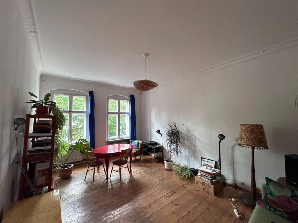 Flat Neukölln Herrfurthstrasse - Wohnzimmer
