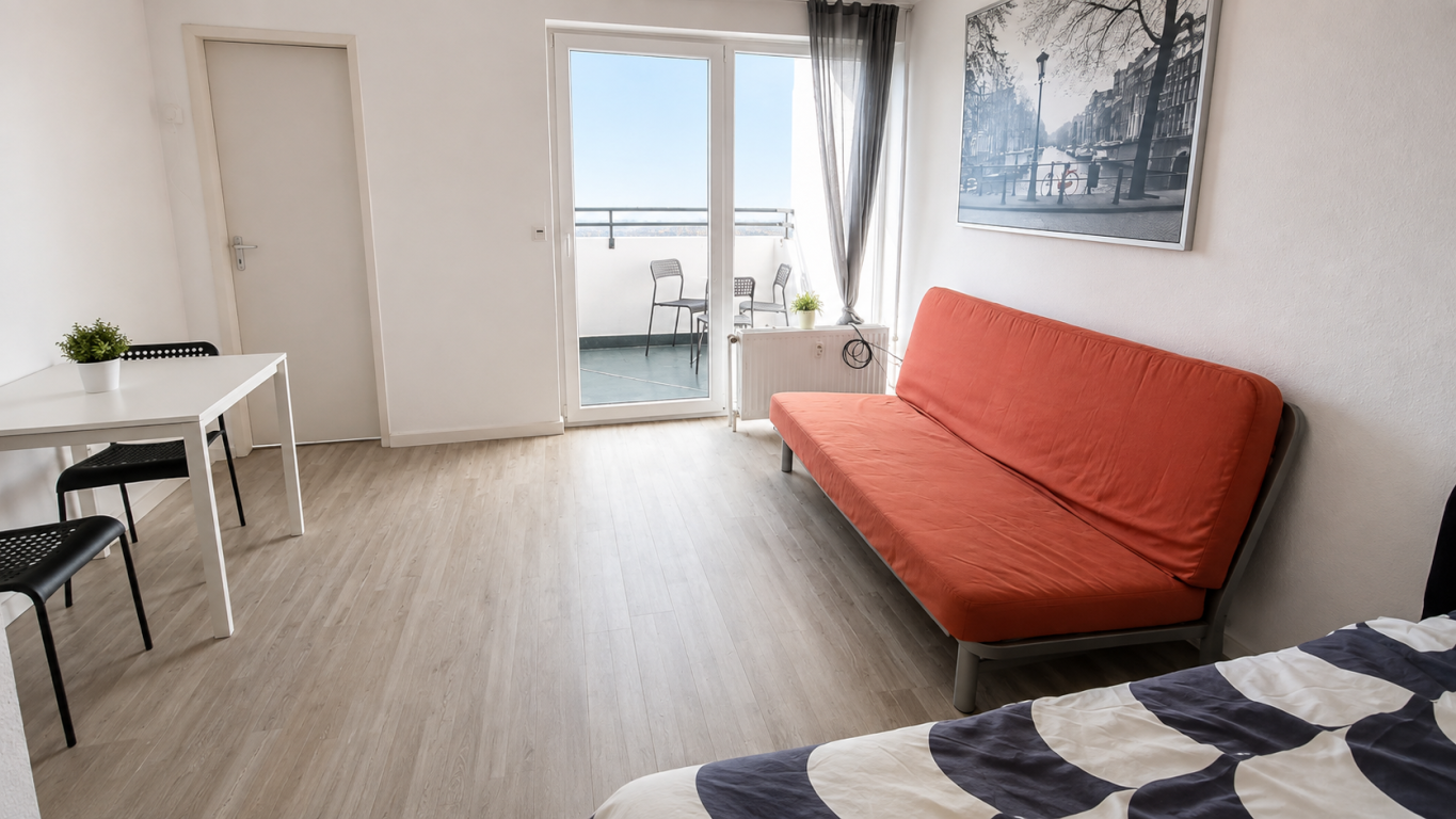 1-Zimmer-Wohnung Mitte Ludwigstr. 4-6 - bedroom