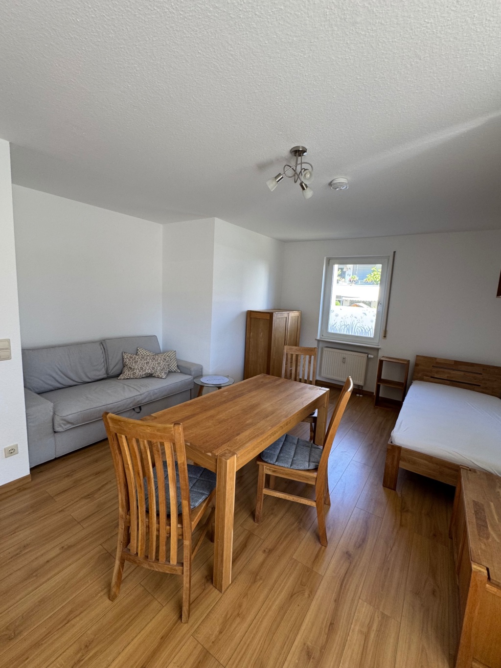 Möbliertes 1 Raum Studio mit Balkon in Dresden Plauen