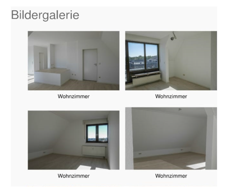 Neu: Lichtdurchflutete Zweizimmerwohnung mit Dachterasse in schöner, grüner Wohnlage in Esch – Am Scheidweg 68, 50765 Köln Esch/Auweiler – Vorschaubild 2