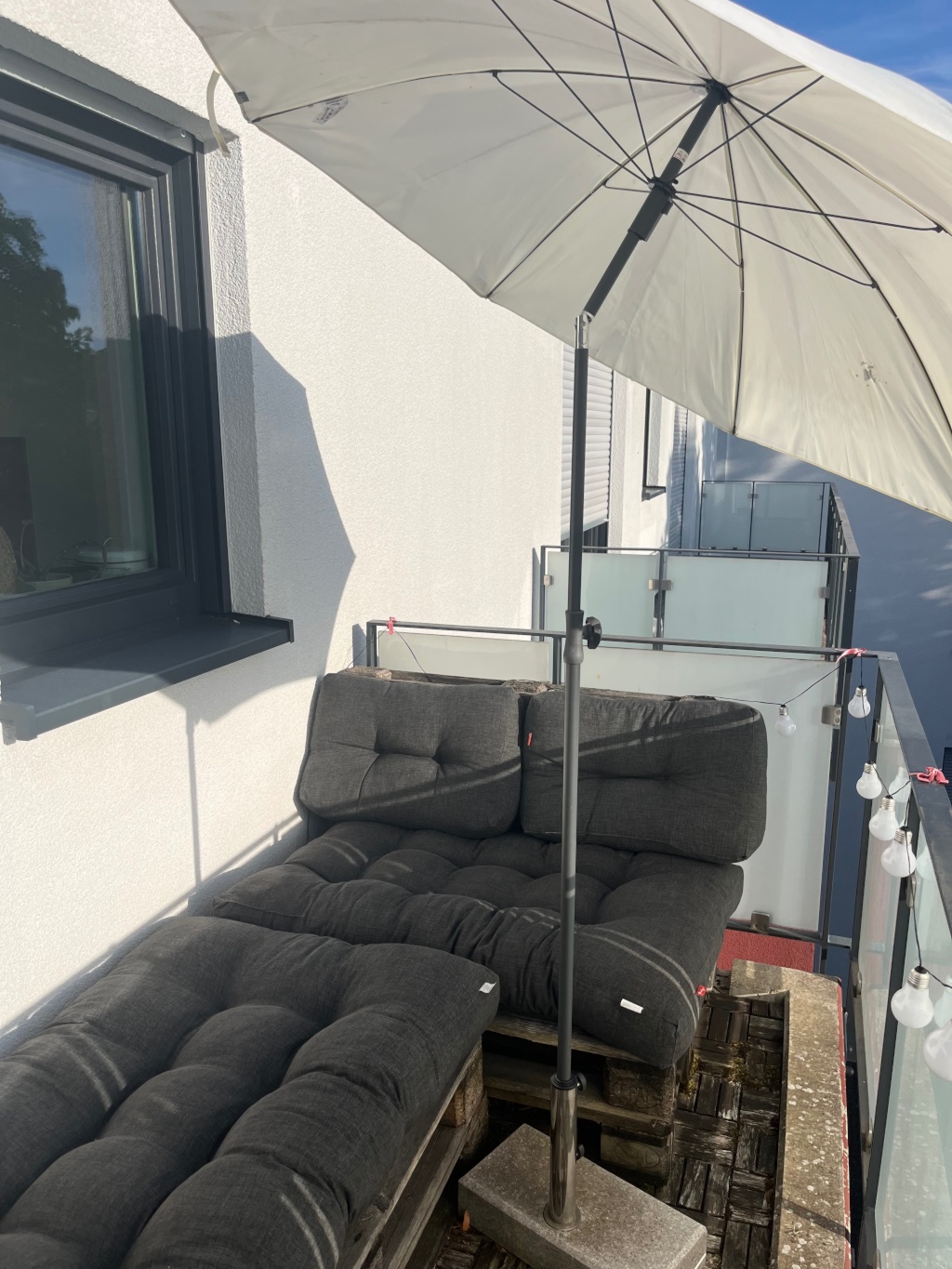 Apartamento Nähe Hauptbahnhof Neue Kasseler Straße - Balkon
