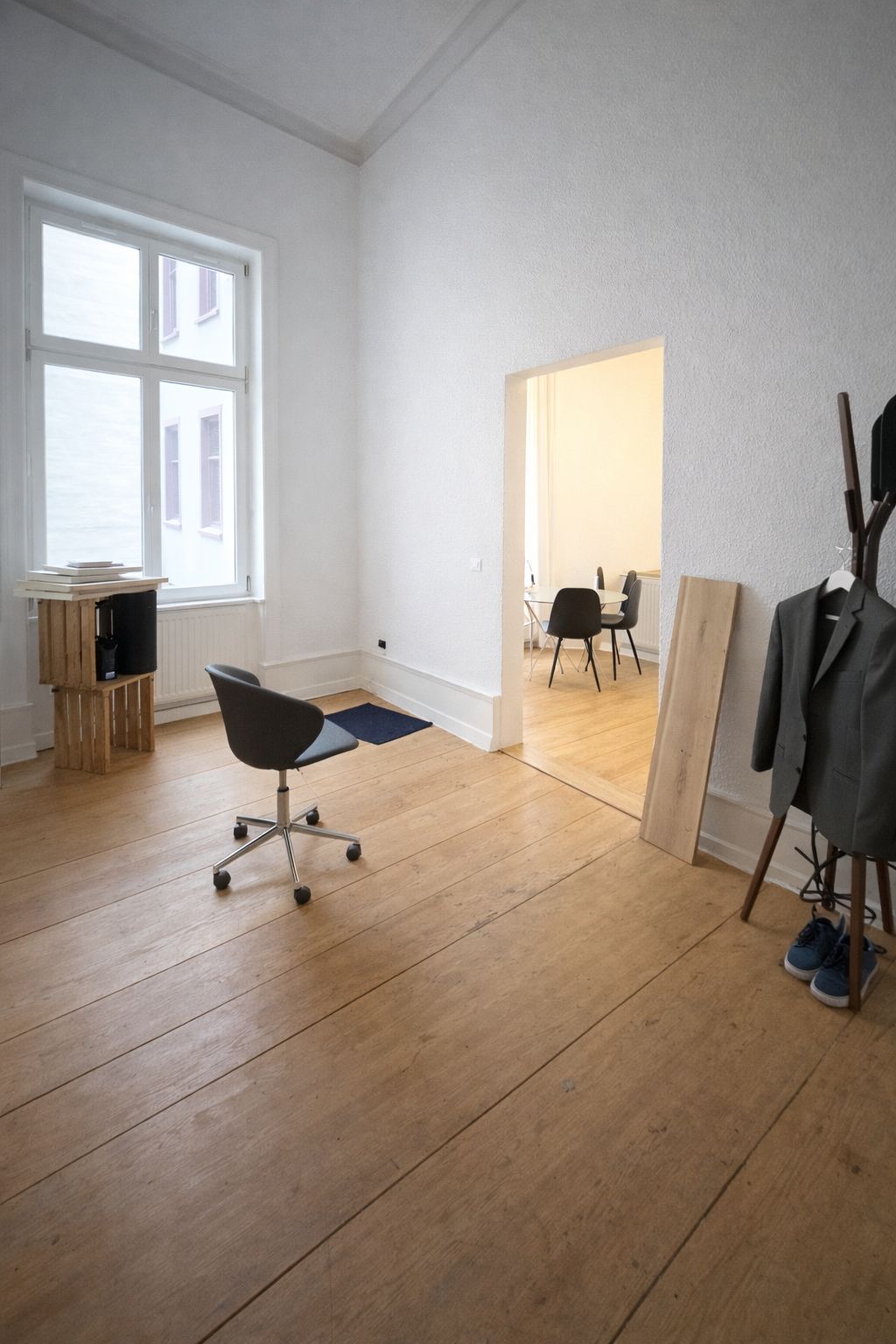 Wohnung Innenstadt Jungbuschstraße 5 - Arbeitszimmer - Eingangsbereich