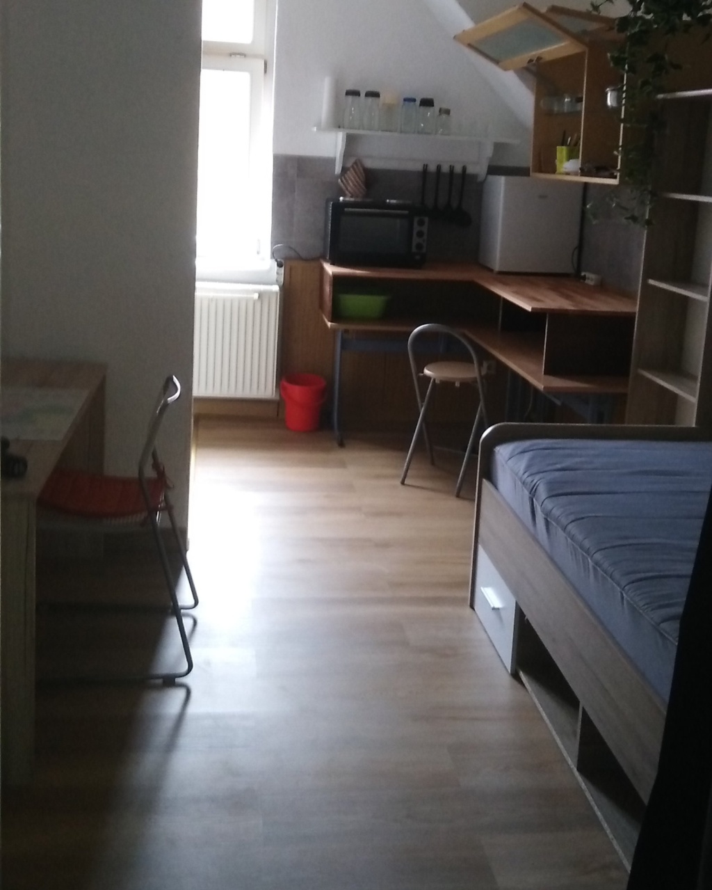 Zimmer mit Dusche und Kochnische Single – Meißner Landstraße, 1157 Dresden Cotta – Vorschaubild 8