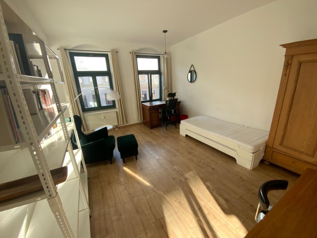 Wunderschöne, voll möblierte 1-Zimmer-Wohnung in Dresden-Neustadt - 700€ warm (Nur an Frauen / FLINTA)