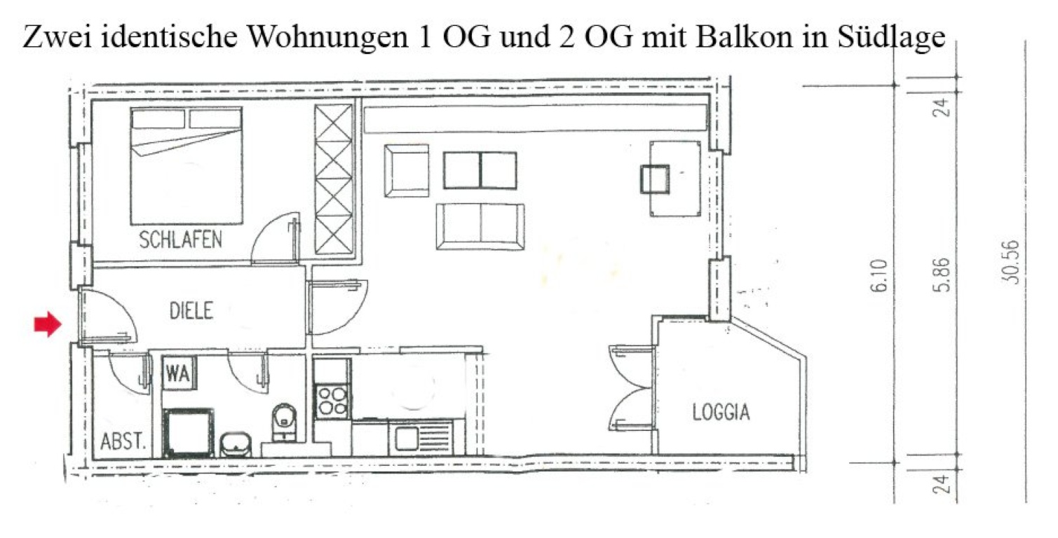 MD SFO | Suite First Option – möblierte 2 ZKB zentral – Balkon & Parkplatz wartet löffelfertig auf Sie! Ab 1.9 - befristet 6 bis 12 M - sofort einziehen! – Liebermannstraße 8, 39108 Magdeburg Stadtfeld Ost – Vorschaubild 20