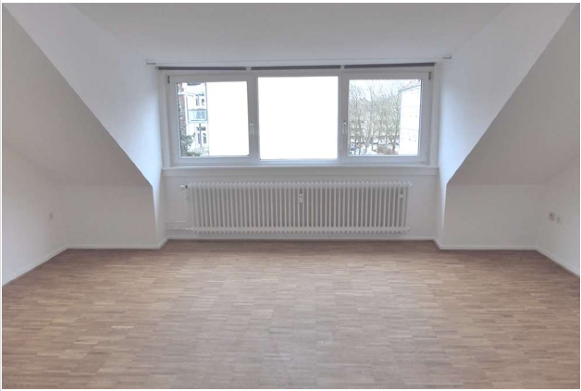 Helle 2-Zimmer DG-Wohnung in ruhiger Lage, im beliebten Darmstädter Martinsviertel