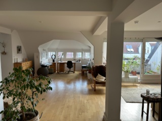 wunderschöne sonnige Dachwohnung möbliert auf Zeit zu vermieten — photo 1