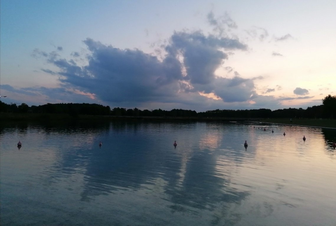 WG-Zimmer Trudering-Riem Lehrer-Wirth-Str. - the lake behind the house