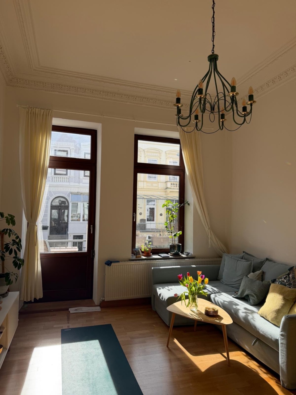 Möblierte 2-Zi-Wohnung mit 2 Balkonen im Altbremer Haus – Untermiete befristet 12.9.–6.11.