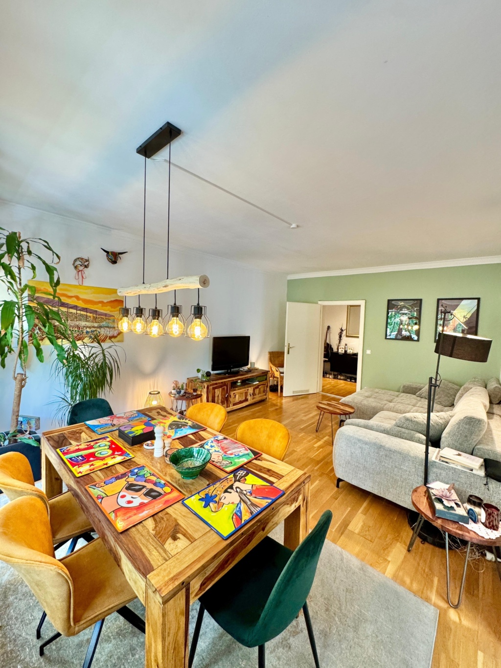 Wohnung München Widenmayerstraße 41 - Wohn/Esszimmer 3