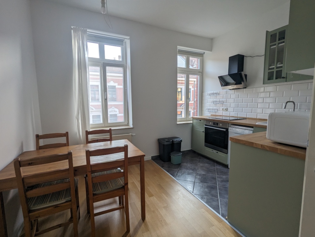 1,5 Room Apartment w/ beautiful Kitchen - Fully furnished incl. Utilities - Leipzig, Schleußig – Alfred-Frank-Straße, 4229 Leipzig Schleußig – Vorschaubild 4