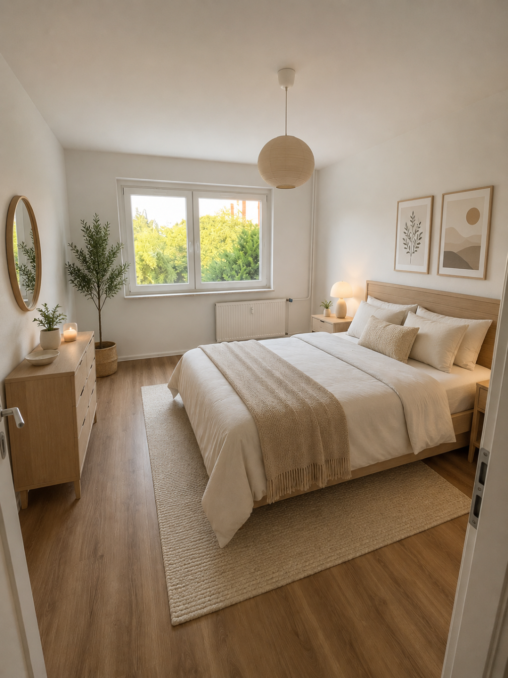 Sanierte 3-Zimmer-Wohnung mit Balkon, Einbauküche, Waschmaschine / Renovated 3-room apartment with balcony, fitted kitchen, and washing machine – Milchweg 4, 39128 Magdeburg Neustädter Feld – Vorschaubild 16
