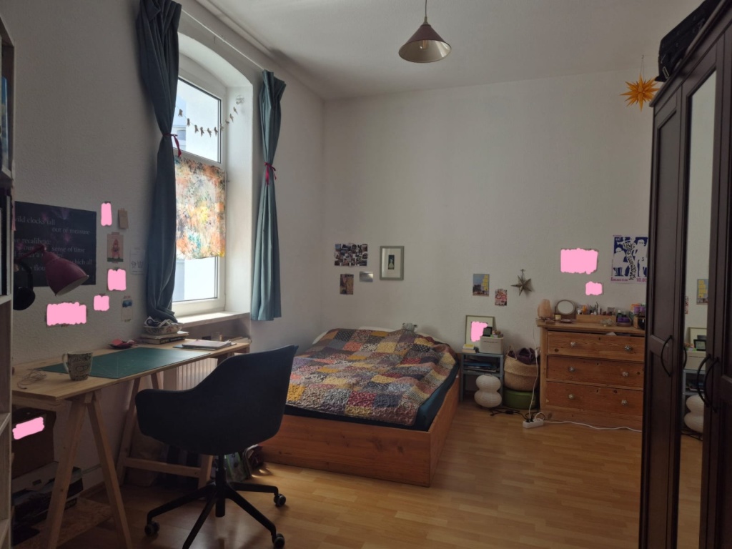 Altbauwohnung für 1-2 Personen zur Untermiete