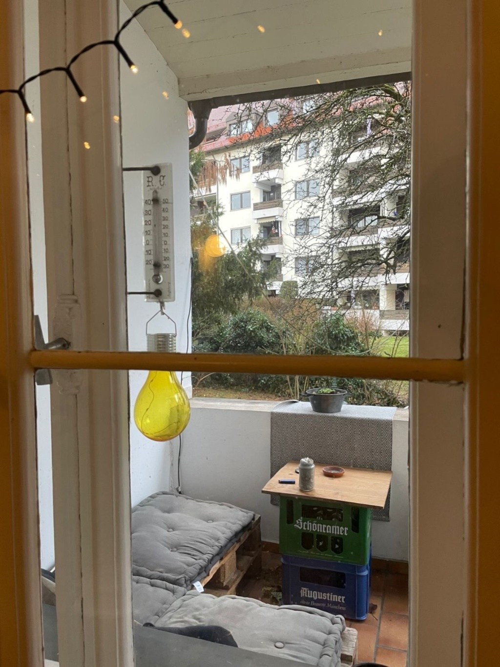Habitación en WG Nikola Schwimmschulstraße 12 - Terrasse