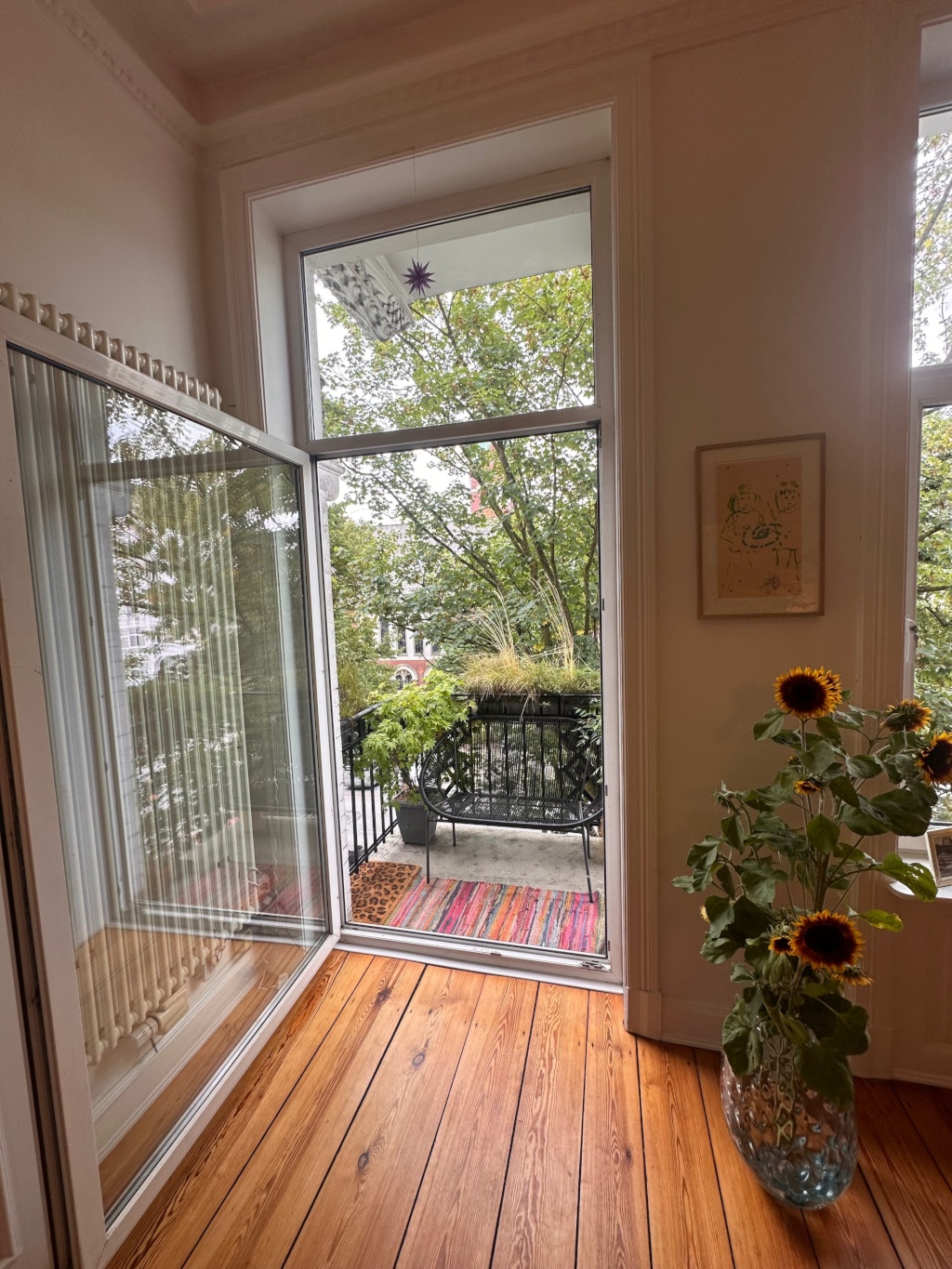 Untervermietung in Hamburg-Eimsbüttel | 15.09. – 27.10. Ca. 100 m2 Altbauwohnung · 4,5 Zimmer · 2 Balkone · 2. Stock – Moorkamp, 20357 Hamburg Eimsbüttel – Vorschaubild 11