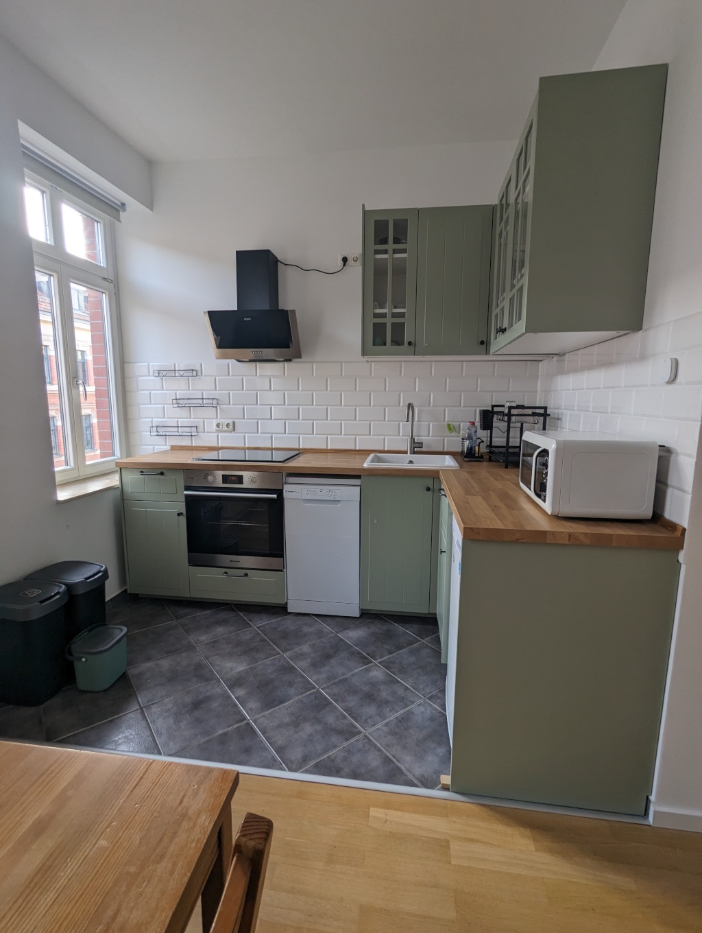 1,5 Room Apartment w/ beautiful Kitchen - Fully furnished incl. Utilities - Leipzig, Schleußig – Alfred-Frank-Straße, 4229 Leipzig Schleußig – Vorschaubild 3