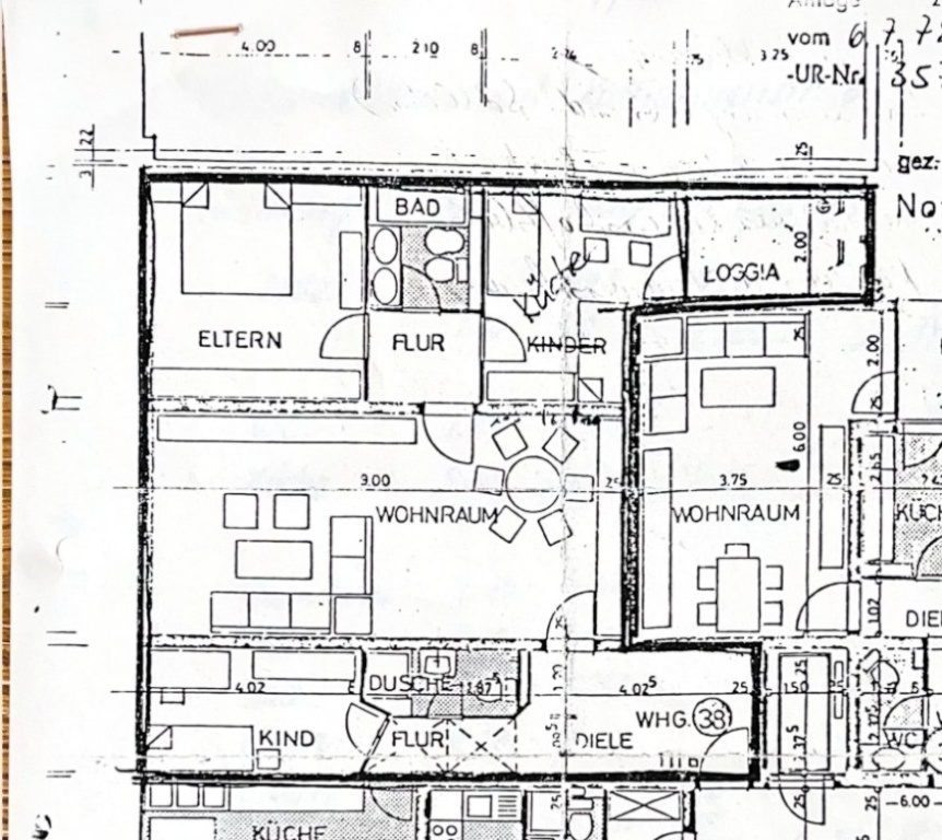 Großzügige WG-Wohnung in Rüttenscheid – ca. 100 m2, Loggia, Weitblick, U-Bahn vor der Tür – Katharinenstraße 6, 45131 Essen Rüttenscheid – Vorschaubild 19