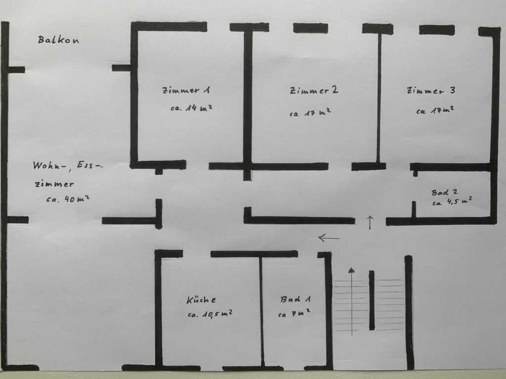 4 Zimmer-Wohnung ,Toplage Südviertel, nach Sanierung – Beethovenstr., 45128 Essen Süd – Vorschaubild 13