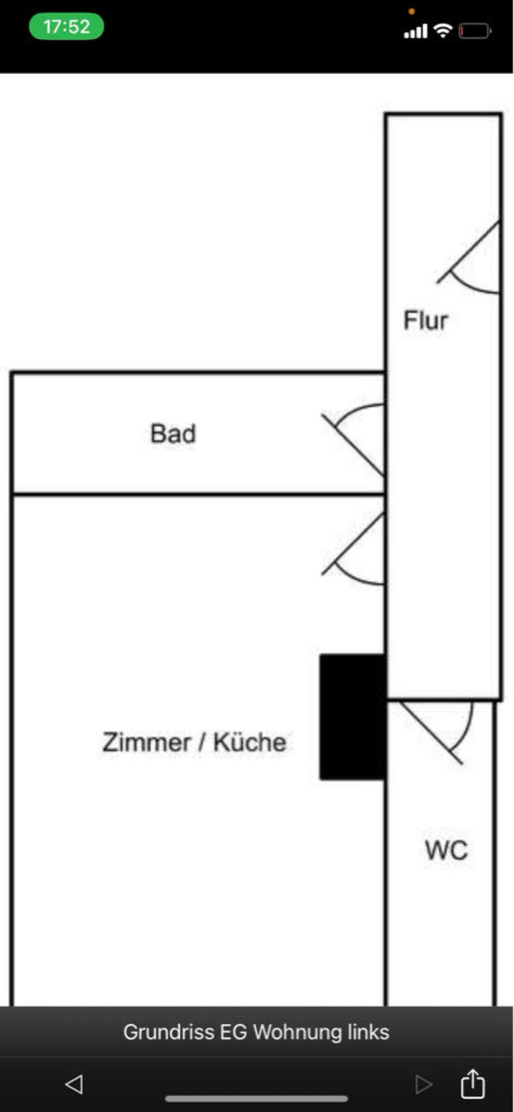 1 Room Flat Nordstadt Schussenstraße 18 - picture 7