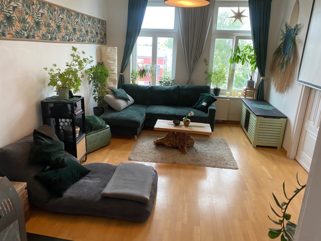 Wohnung: Gemütliche 69 m2 Wohnung zur Zwischenmiete in Rostock Zeitraum: Mitte September 2026 bis Ende Februar 2027 – Ulmenstraße, 18057 Rostock KTV – Vorschaubild 2