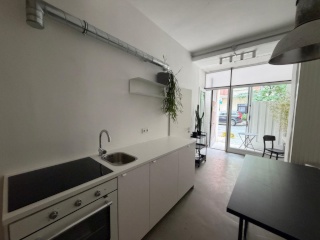 Imagen del anuncio: 12 month minmun stay: Möbliertes EG Apartment im New Yorker Loft Stil