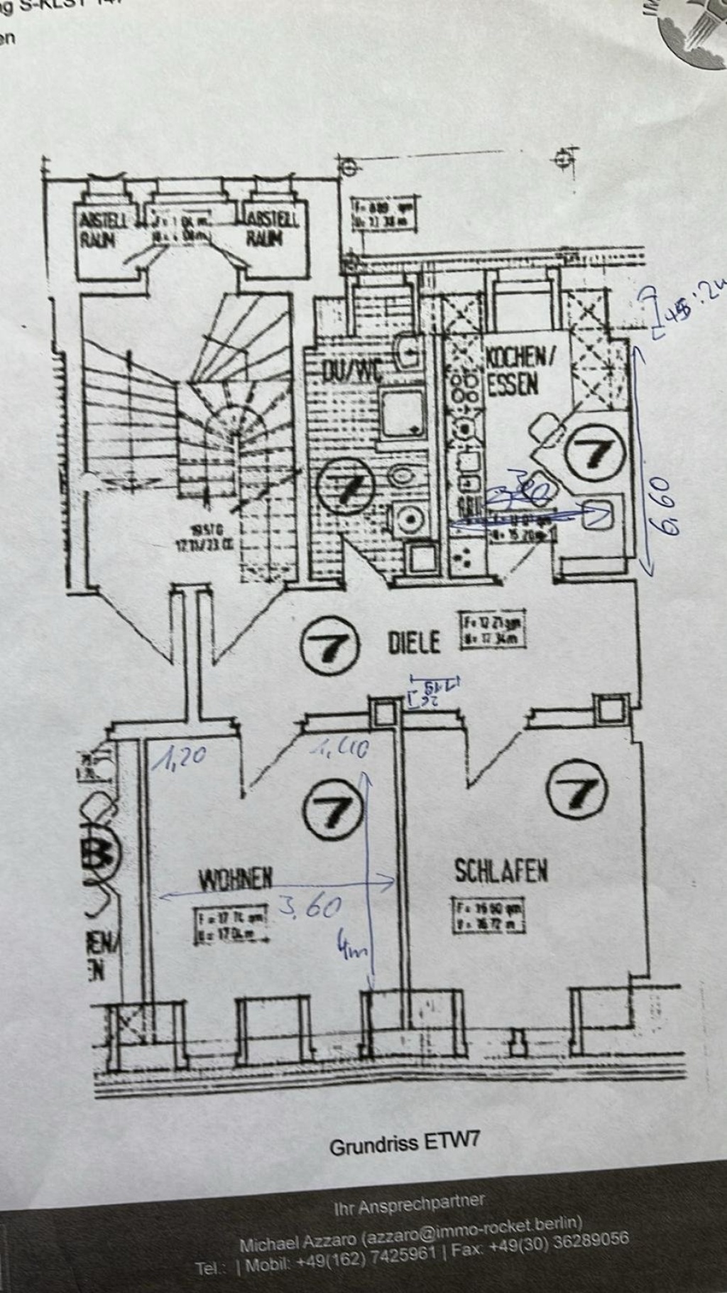 2-Zimmer Wohnung in Uni-Nähe (WG geeignet) – Klingenberger Straße 14, 1187 Dresden Plauen – Vorschaubild 2