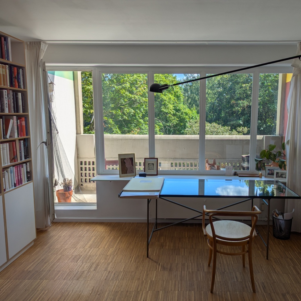 Maisonette-Wohnung im Corbusierhaus am Berliner Olympiastadion