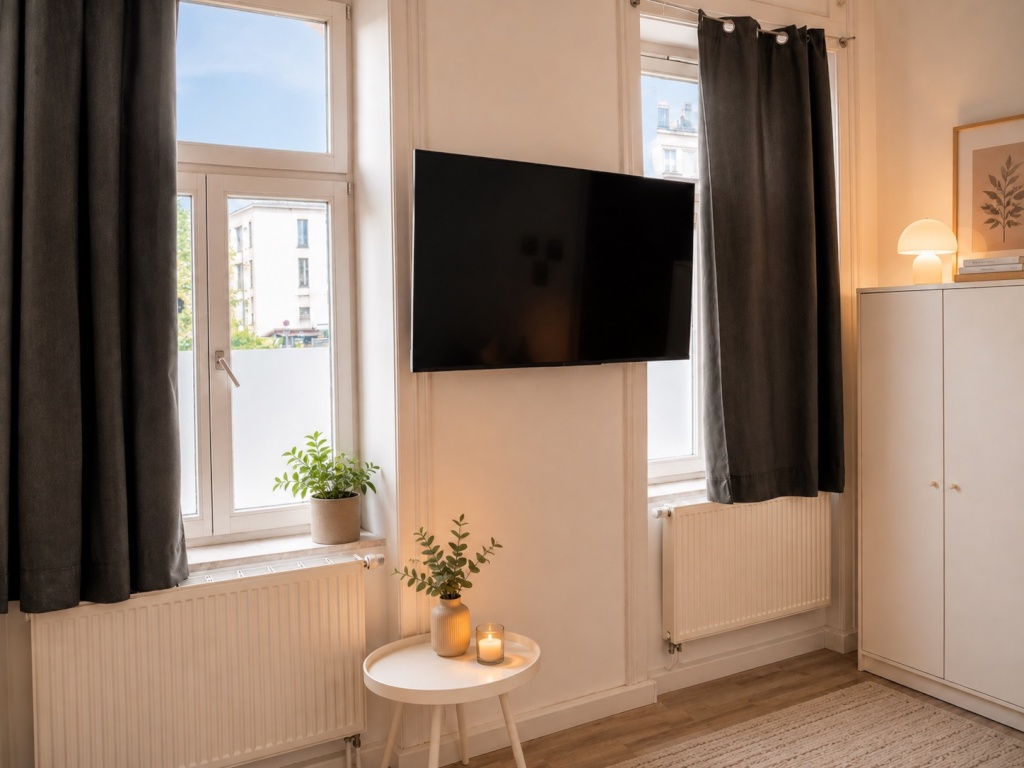 Großzügige 2,5-Zimmer-Altbauwohnung im urbanen Loft-Stil – möbliert, modern & ideal für 2–4 Personen; komplette Warmmiete All in! – 97082 Würzburg Zellerau – Vorschaubild 4