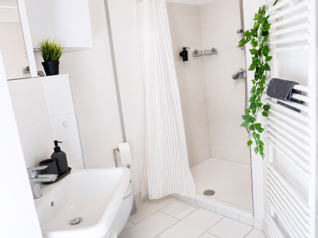 Großzügige 2,5-Zimmer-Altbauwohnung im urbanen Loft-Stil – möbliert, modern & ideal für 2–4 Personen; komplette Warmmiete All in! – 97082 Würzburg Zellerau – Vorschaubild 8