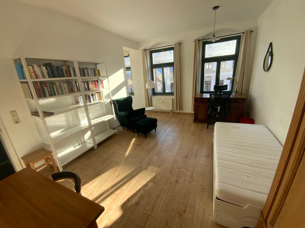 Wunderschöne, voll möblierte 1-Zimmer-Wohnung in Dresden-Neustadt - 700€ warm (Nur an Frauen / FLINTA) – Helgolandstraße, 1097 Dresden Neustadt – Vorschaubild 2