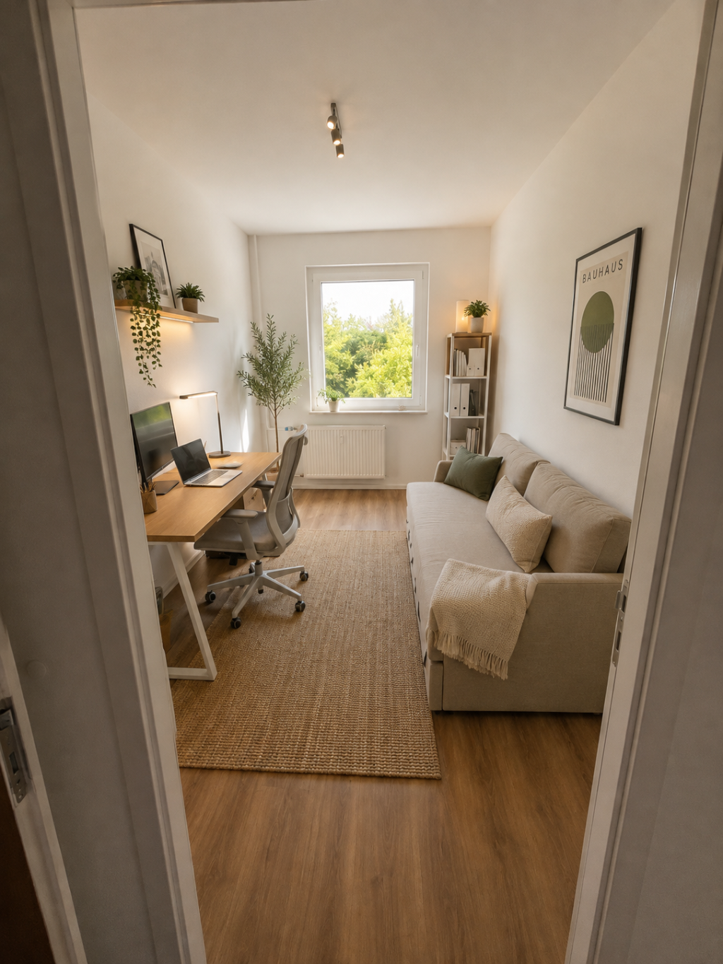 Sanierte 3-Zimmer-Wohnung mit Balkon, Einbauküche, Waschmaschine / Renovated 3-room apartment with balcony, fitted kitchen, and washing machine – Milchweg 4, 39128 Magdeburg Neustädter Feld – Vorschaubild 17